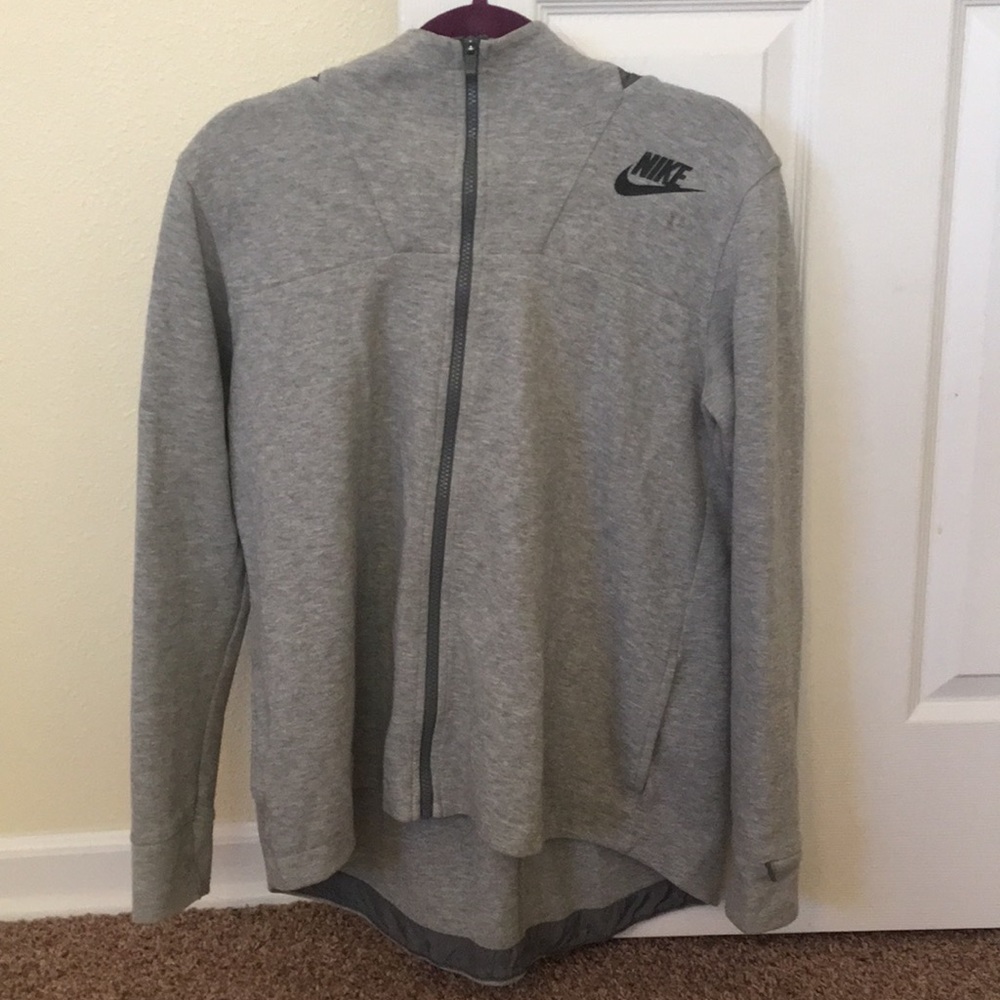 Nike cowl neck zip up